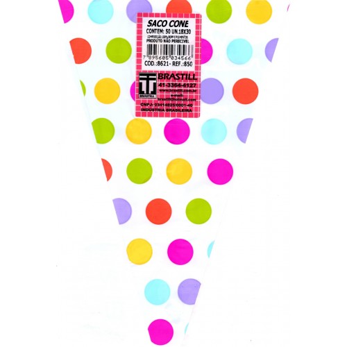 Saco Cone - 850 - 15cm X 30cm